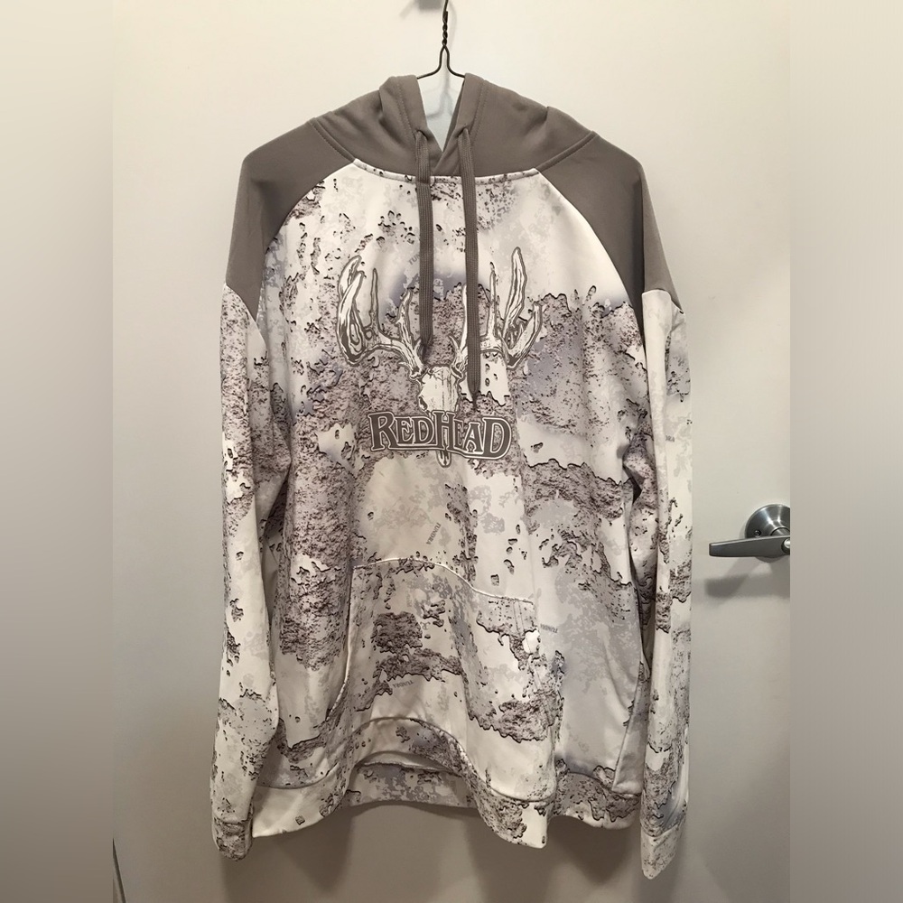 NWOT Men’s XL Cabela’s RedHead Snow Camo Hoodie